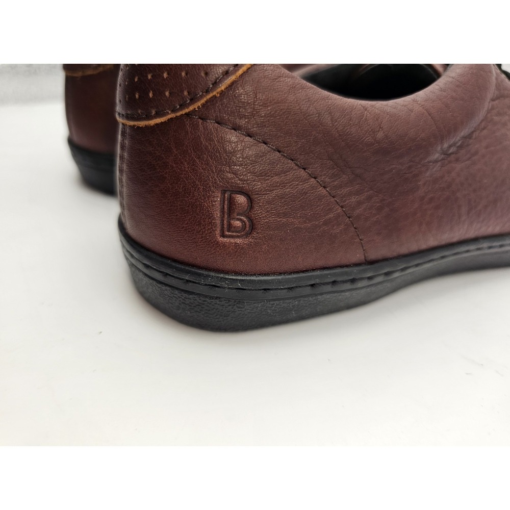 BIRCHBURY Bramford Barefoot Minimalist Leather Slip-on Sneakers Brown Men's 12 - Picture 7 of 10